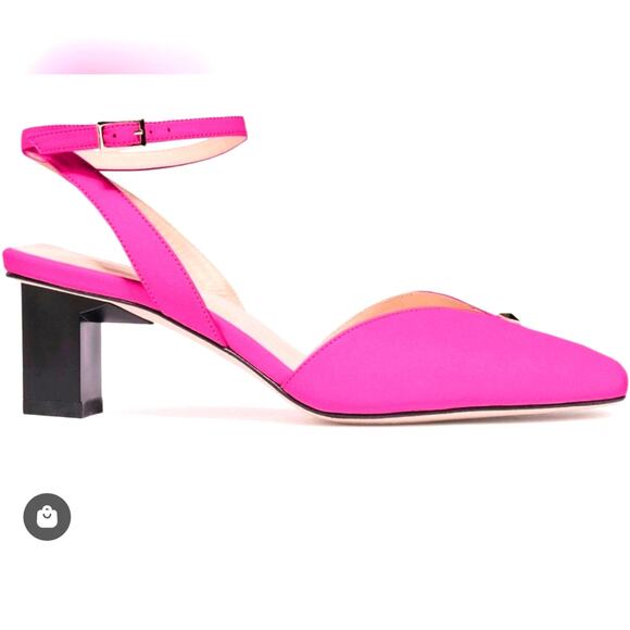 TIANNIA BARNES Pink Hope Ankle Strap Heels – High - Picture 5 of 8